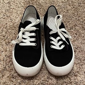 Platform Canvas Sneakers
